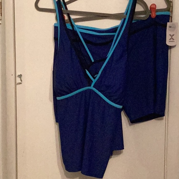 Xersion Women's Swim Two Piece Tankini Set